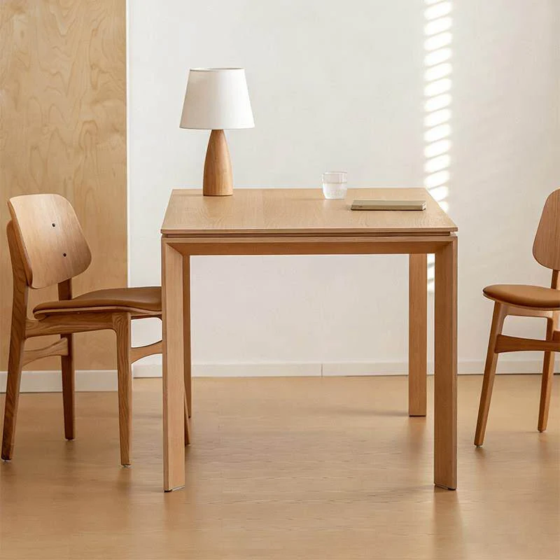 Bastion White Oak Dining Table | Modern Minimalist Design