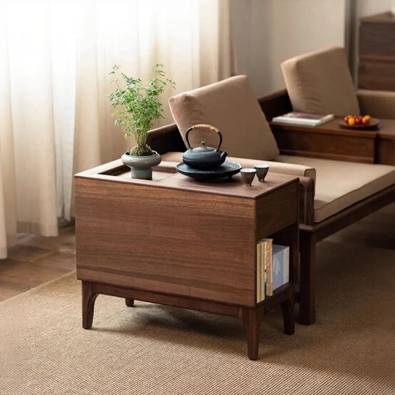 Charming Cottage black walnut Wood End Table