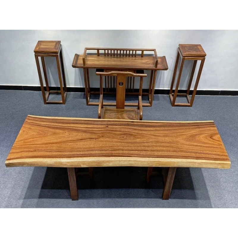 Atlas Rectangular Shape Solid American Walnut Dining Table