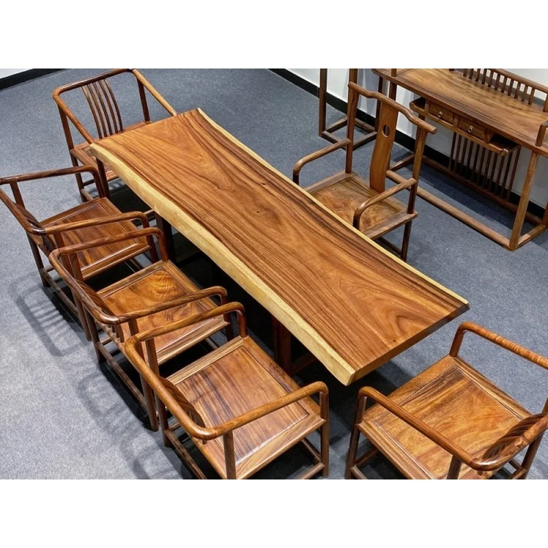 Atlas Rectangular Shape Solid American Walnut Dining Table