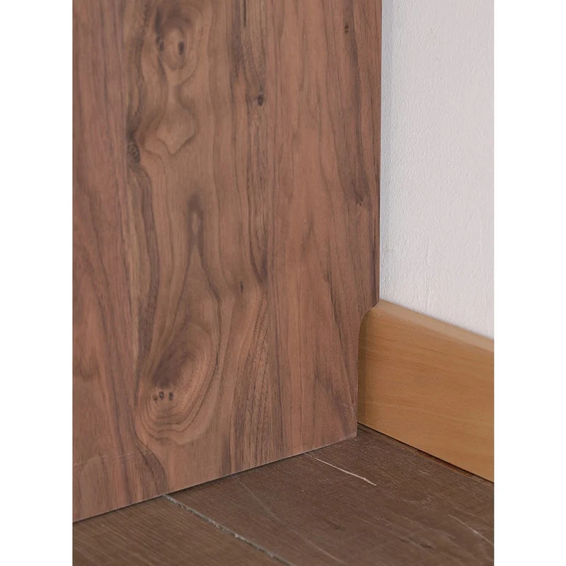 Venture Extendable Shelves Black Walnut Wood Wardrobe