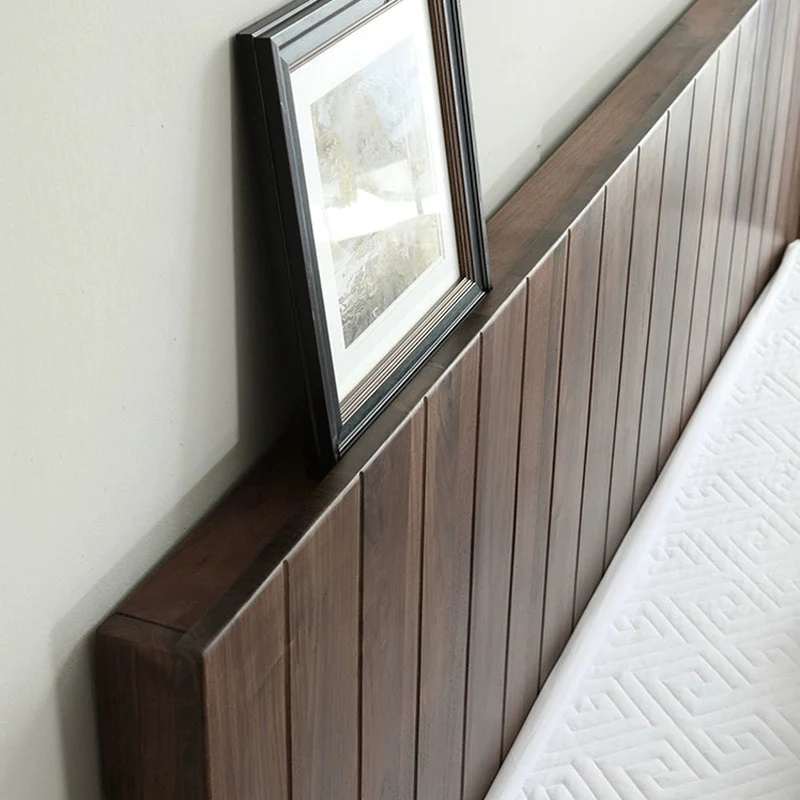 Sierra Big Hydraulic Bed Made of Black Walnut Wood