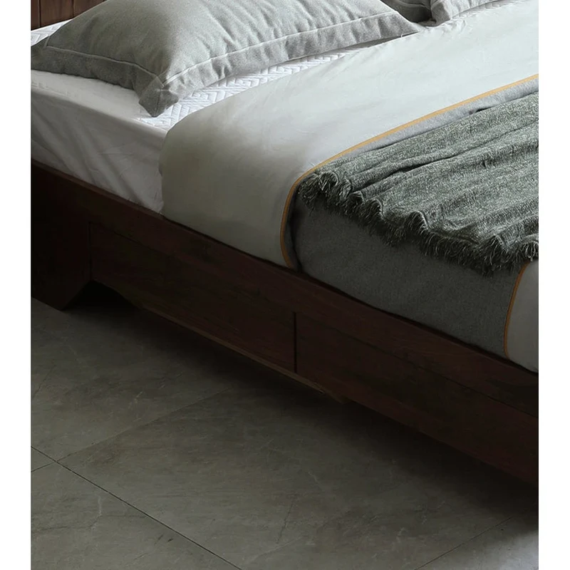 Sierra Big Hydraulic Bed Made of Black Walnut Wood
