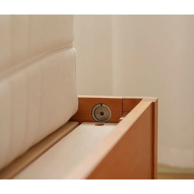 Eclipse Full Set Cherry Wood Bed Frame