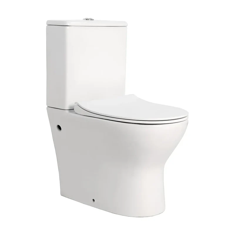 Inodoro Completo de Suelo Nico Fossil Natura Blanco Brillo