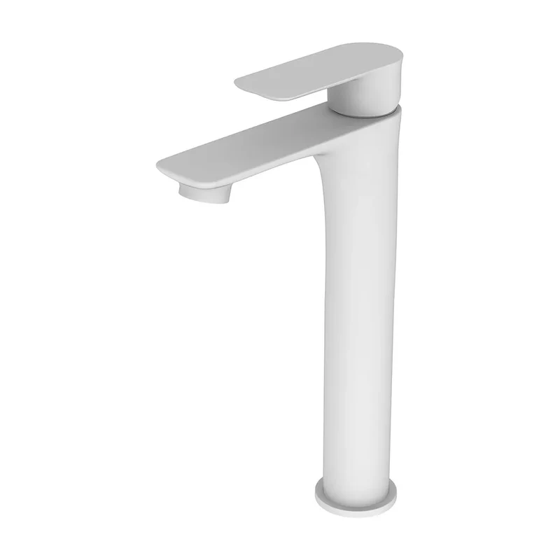 Lavabo Sobre Encimera Flat Fossil Natura Blanco Mate