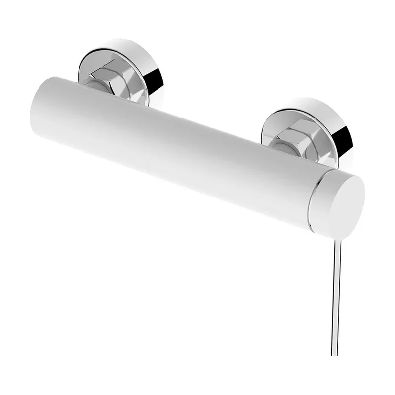 Grifo de Lavabo Monomando Otto Fossil Natura Blanco Mate