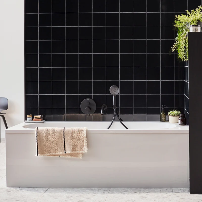 Bañera acrílica BASTILLE de Jacob Delafon | Diseño Orgánico Mate o Brillo | de 160 a 180 cm