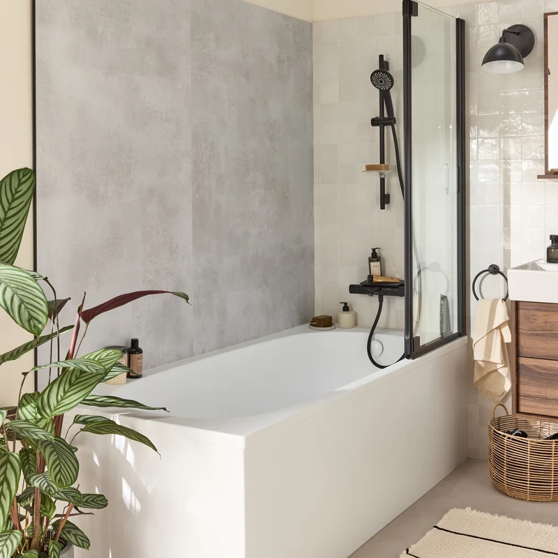 Bañera acrílica BASTILLE de Jacob Delafon | Diseño Orgánico Mate o Brillo | de 160 a 180 cm