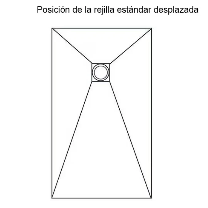 Plato de ducha resina SILLAR de Doccia efecto pizarra – Antideslizante y resistente