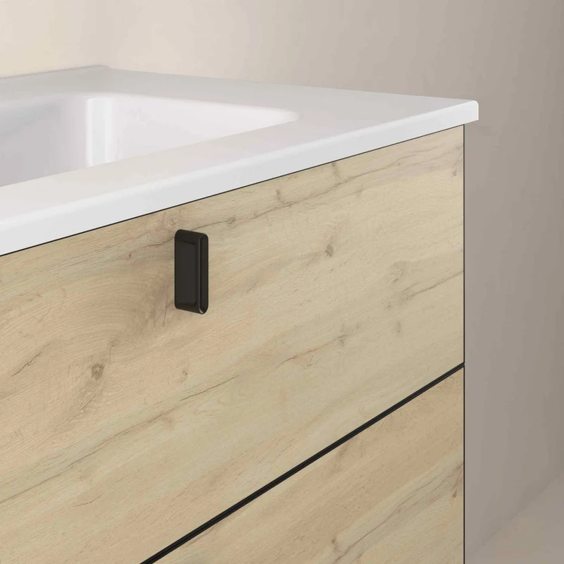 Mueble de baño WIN de Royo | Suspendido de 2 Cajones con Lavabo Integrado Enzo