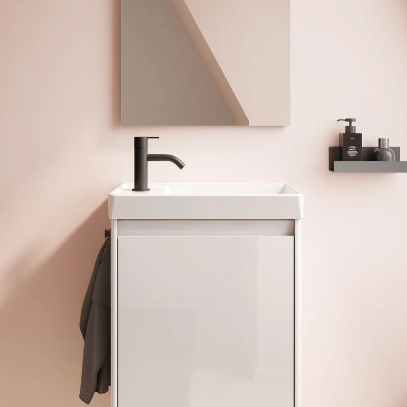 Conjunto mueble baño ENJOY Royo 45 cm | Fondo reducido 27,5 cm + Lavabo + Espejo