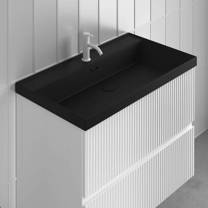 Conjunto Mueble de Baño VORA de Royo | Suspendido 1 Cajón + Lavabo Cerámico Cairo