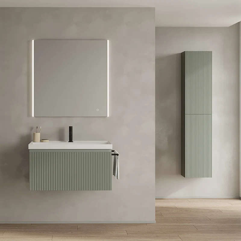 Conjunto Mueble de Baño VORA de Royo | Suspendido 1 Cajón + Lavabo Cerámico Cairo