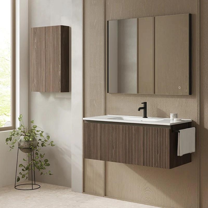 Conjunto Mueble de Baño VORA de Royo | Suspendido 1 Cajón + Lavabo Cerámico Cairo