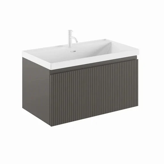 Conjunto Mueble de Baño VORA de Royo | Suspendido 1 Cajón + Lavabo Cerámico Cairo