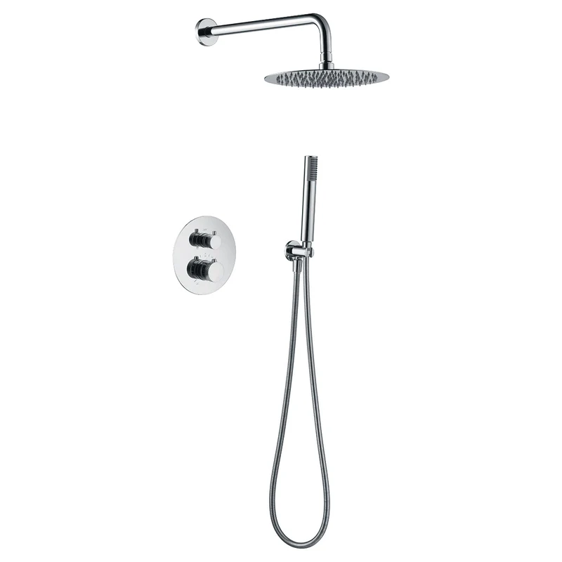 Conjunto Ducha Termostático Empotrado Line GTD038 de Imex — TURN CLEAN SYSTEM en 7 Acabados