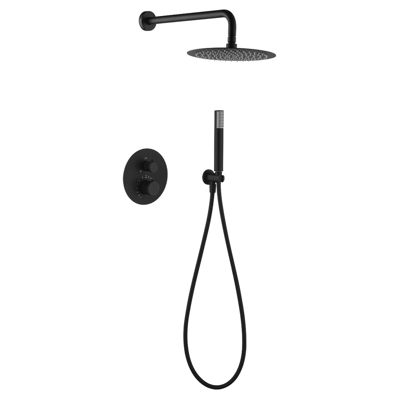 Conjunto Ducha Termostático Empotrado Line GTD038 de Imex — TURN CLEAN SYSTEM en 7 Acabados
