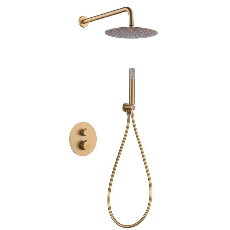 Conjunto Ducha Termostático Empotrado Line GTD038 de Imex — TURN CLEAN SYSTEM en 7 Acabados