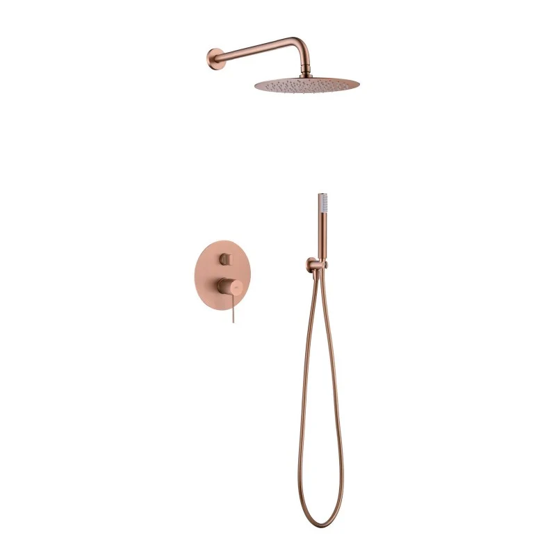 Conjunto de Ducha Empotrado Line GPD038 de Imex — Monomando en 7 Acabados Premium