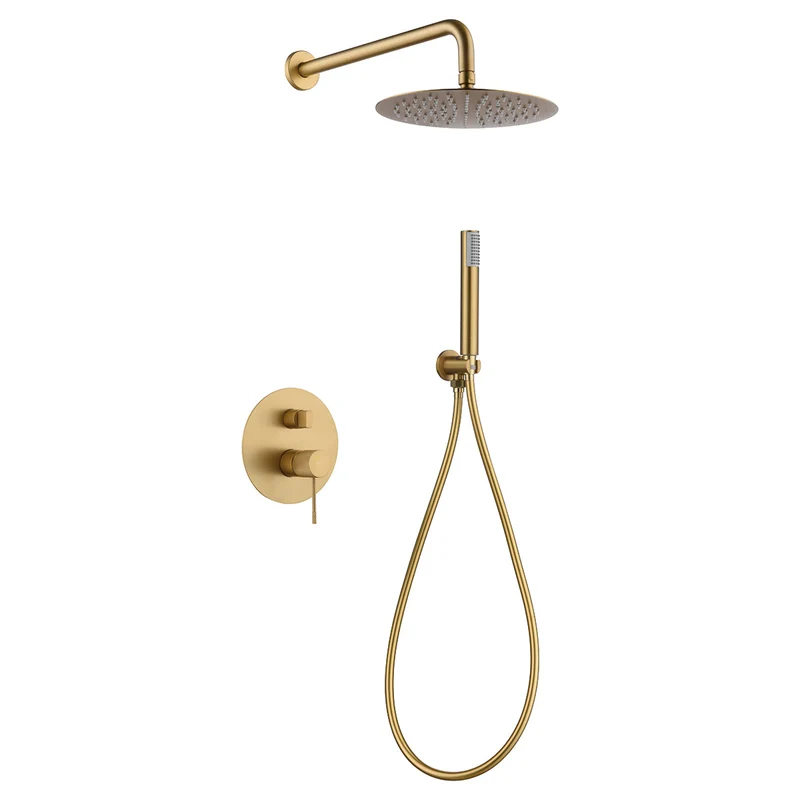 Conjunto de Ducha Empotrado Line GPD038 de Imex — Monomando en 7 Acabados Premium