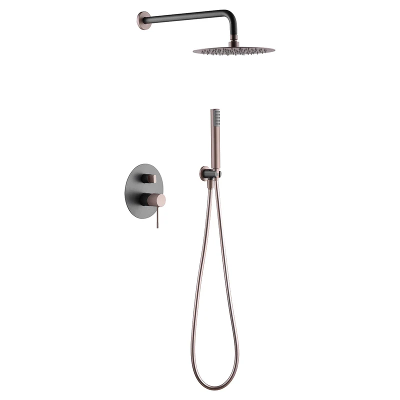 Conjunto de Ducha Empotrado Line GPD038 de Imex — Monomando en 7 Acabados Premium