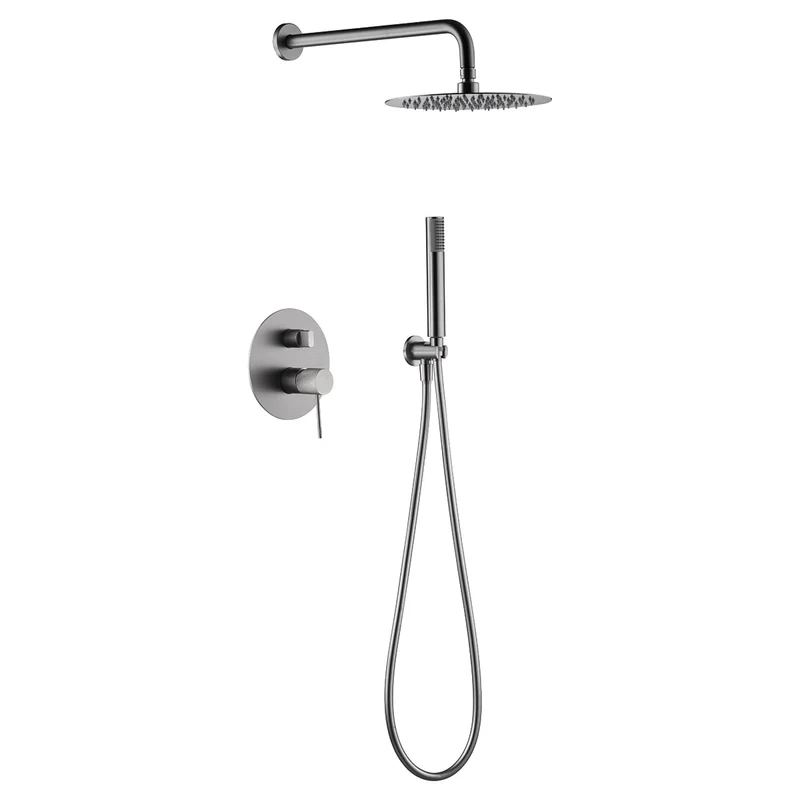Conjunto de Ducha Empotrado Line GPD038 de Imex — Monomando en 7 Acabados Premium