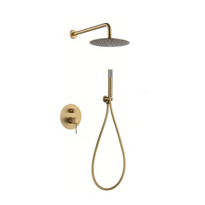 Conjunto de Ducha Empotrado Line GPD038 de Imex — Monomando en 7 Acabados Premium