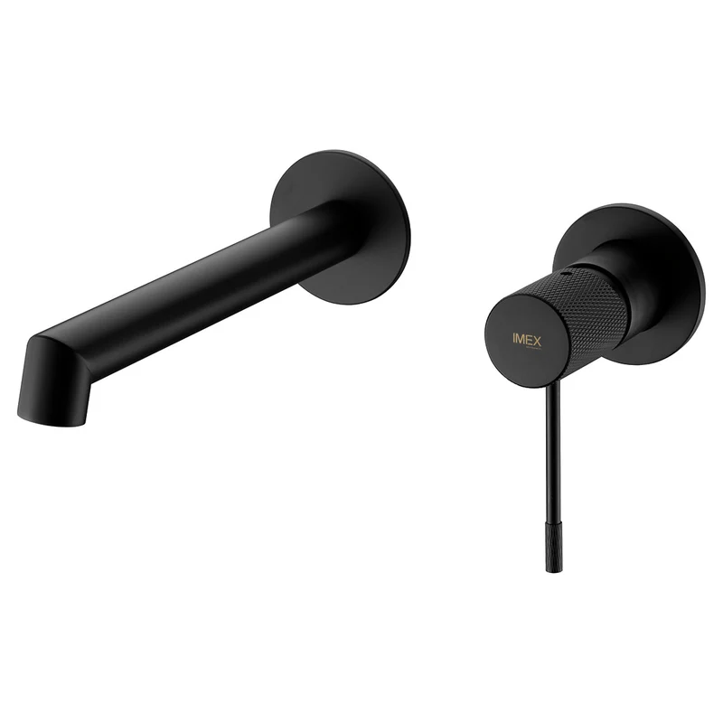 Grifo de Lavabo Empotrado Monomando LINE Gld038 de Imex — Minimalismo Directo a Pared
