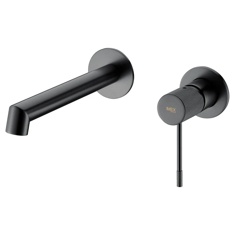 Grifo de Lavabo Empotrado Monomando LINE Gld038 de Imex — Minimalismo Directo a Pared