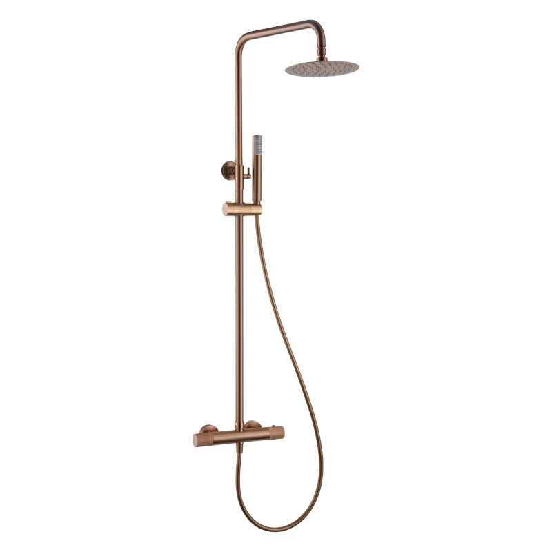 Columna de Ducha Termostática LINE Bdd038 de Imex — Control Térmico y Durabilidad