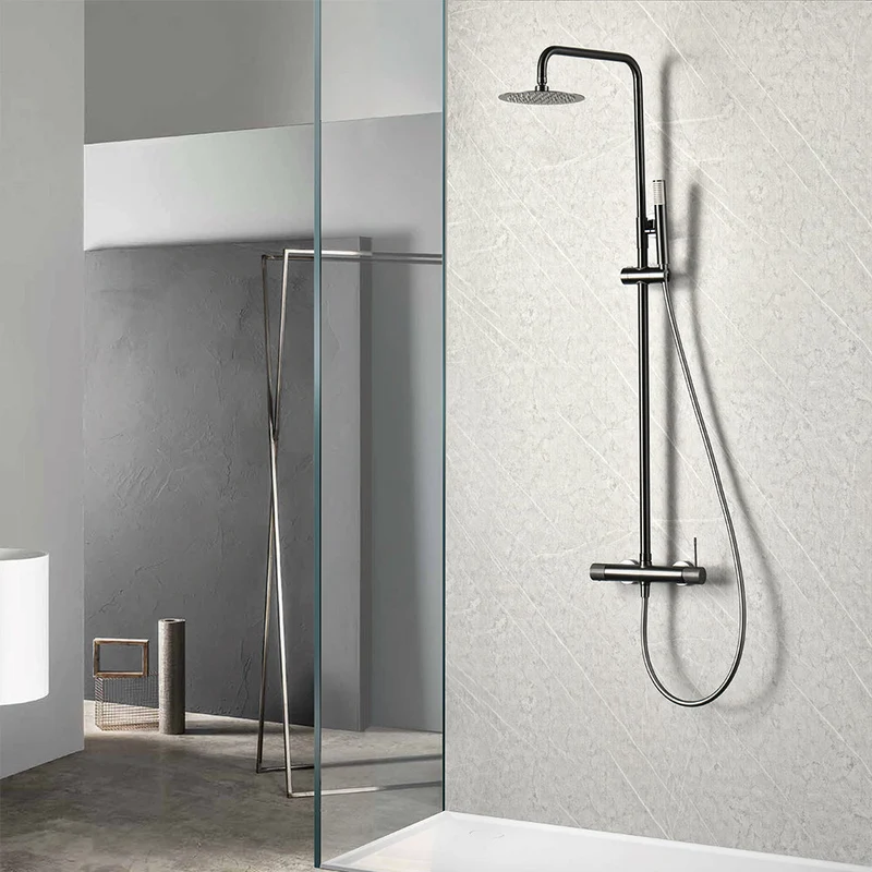 Columna de Ducha Monomando LINE Bdd038 de Imex — Control Preciso y Durabilidad