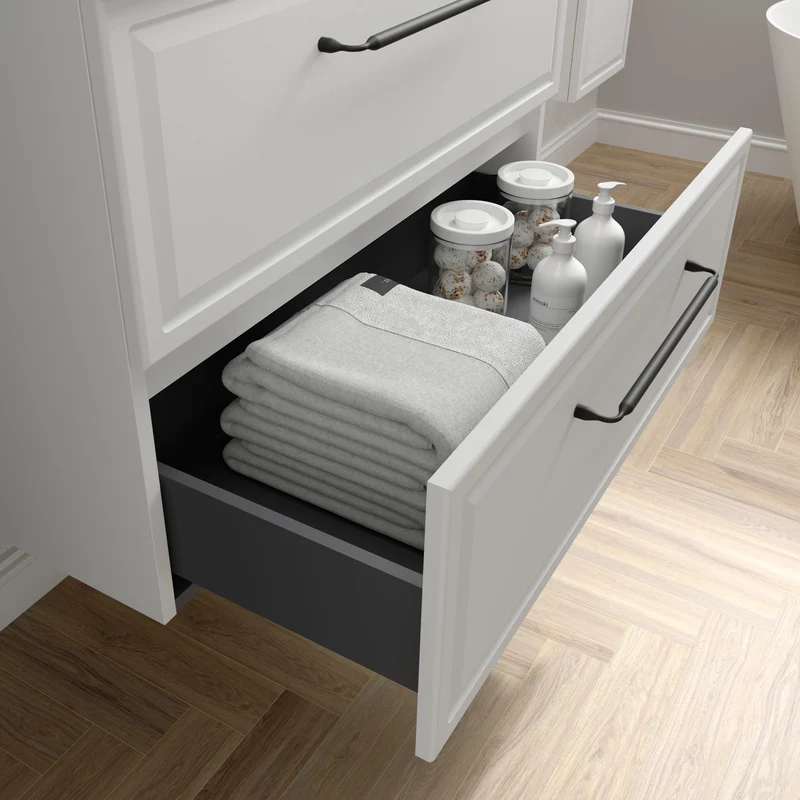 Mueble de Baño RUNA de Salgar con Lavabo Integrado. 4 Acabados, de 60 a 160 cm