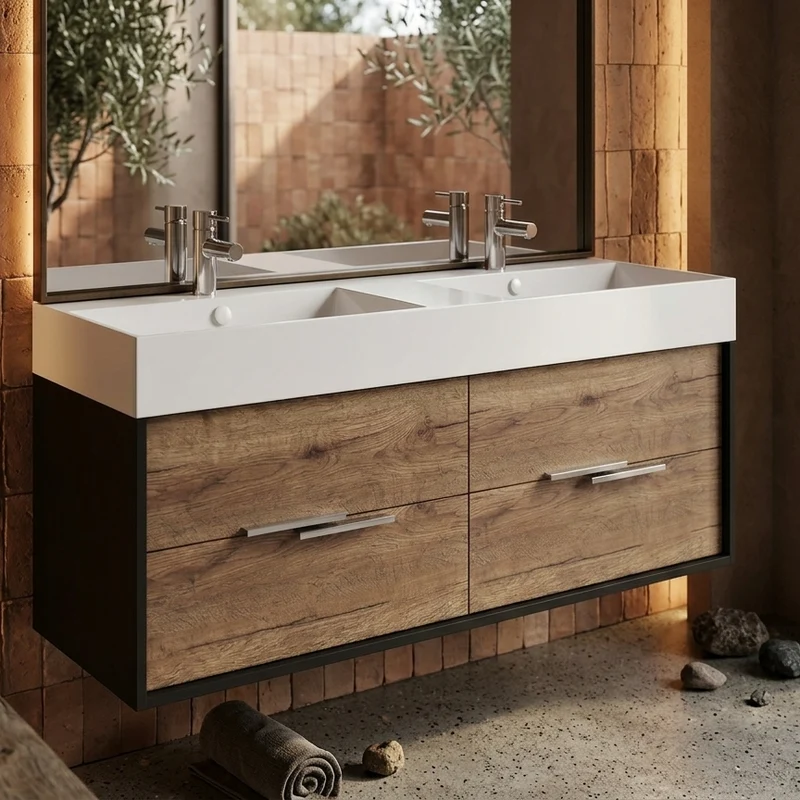 Mueble de Baño VIVIENNE de Jacob Delafon, 4 Cajones, 140 cm