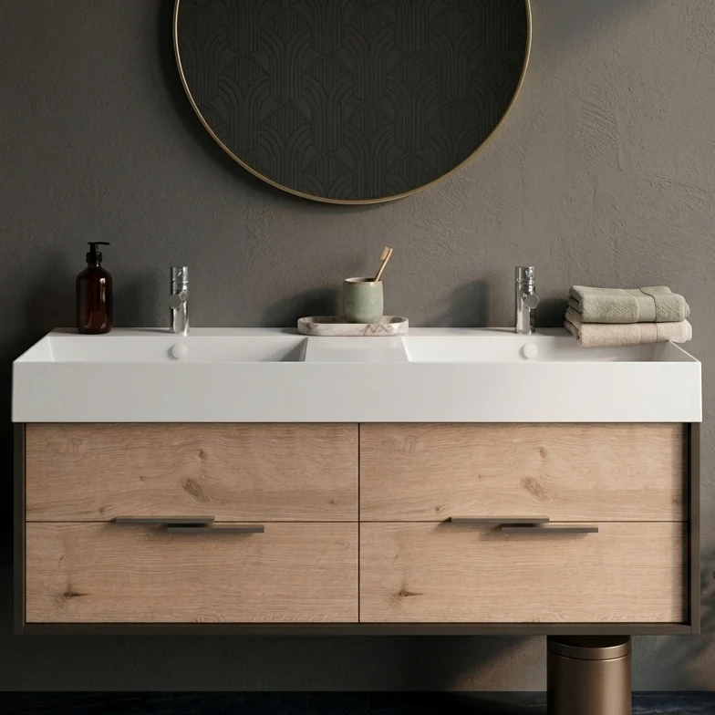 Mueble de Baño VIVIENNE de Jacob Delafon, 4 Cajones, 140 cm