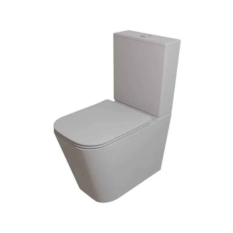 Inodoro Completo de Suelo Serene Fossil Natura Gris