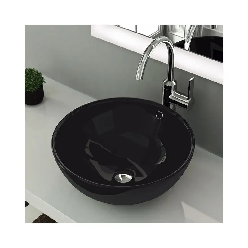 Lavabo Sobre Encimera Aika Fossil Natura Negro
