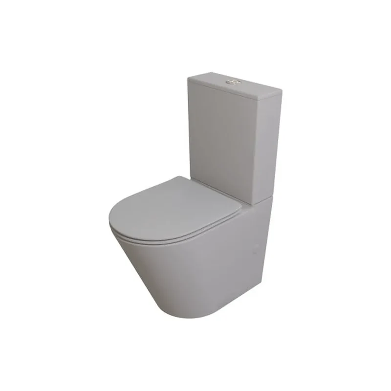 Inodoro Completo de Suelo Frades Fossil Natura Gris