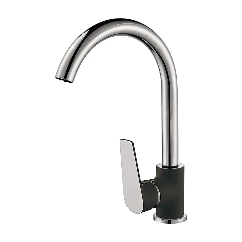 Grifo de Cocina Monomando Crono Fossil Natura Negro Mate