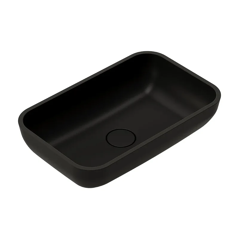 Lavabo Sobre Encimera Lika Fossil Natura Blanco Mate