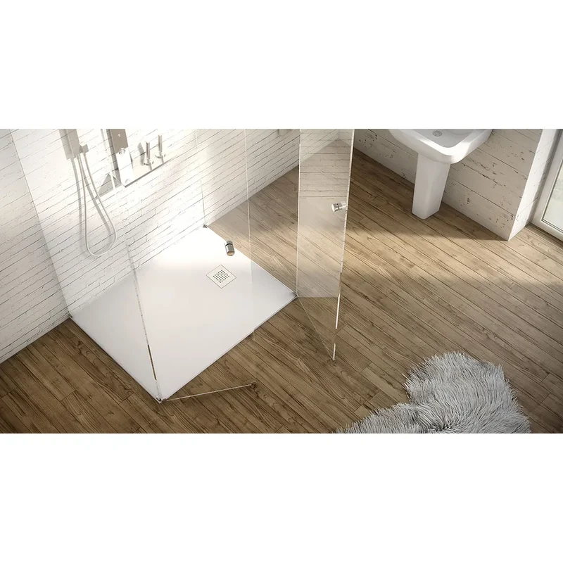 Sanitario de Baño Esencial Fossil Natura Blanco Brillo