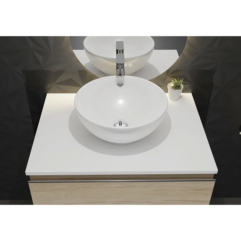Mueble de Baño Suspendido Keta Fossil Natura