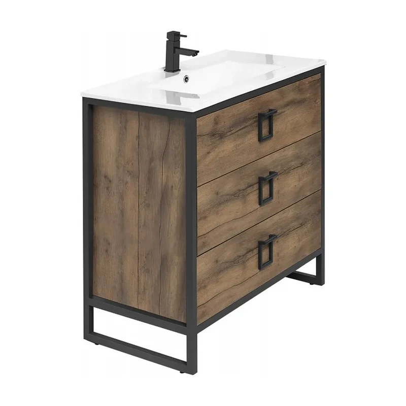 Lavabo de Baño Gorbea Fossil Natura Blanco