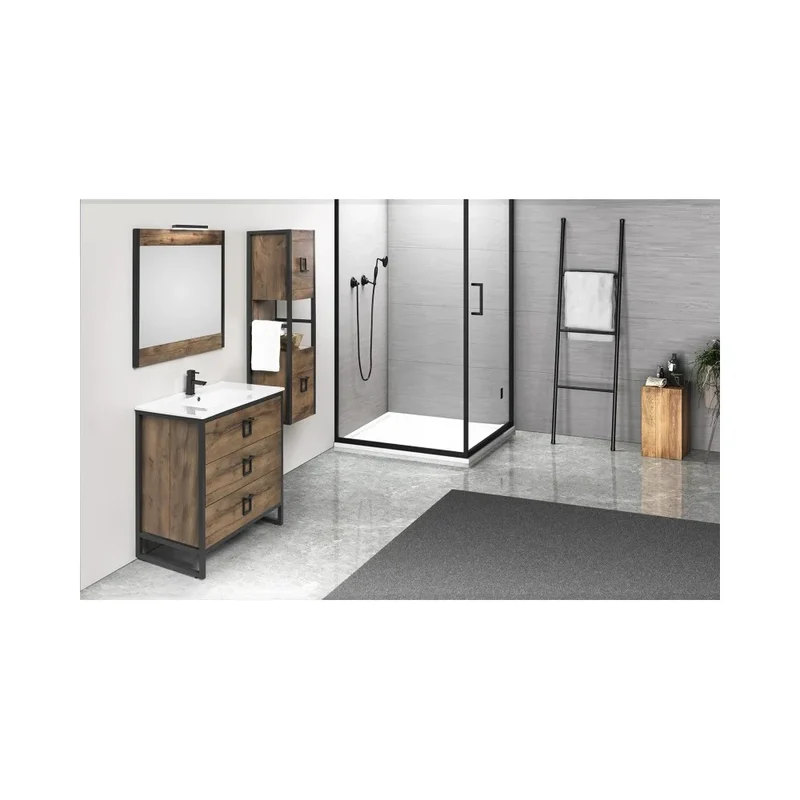 Lavabo de Baño Gorbea Fossil Natura Blanco