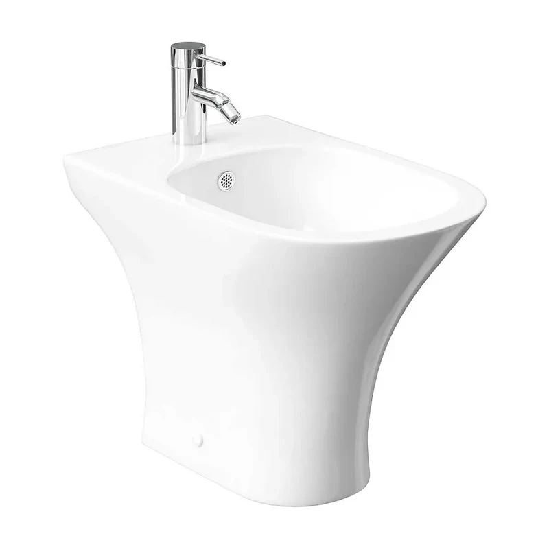 Bidé de Suelo Nuip Fossil Natura Blanco Brillo