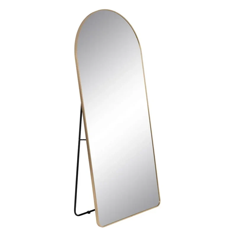 Espejo de Aluminio Oro con Cristal Elegancia