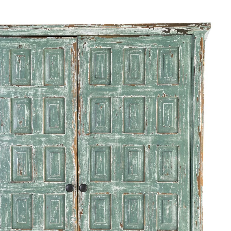 Armario de madera de pino reciclada 96x45x181cm - SILO
