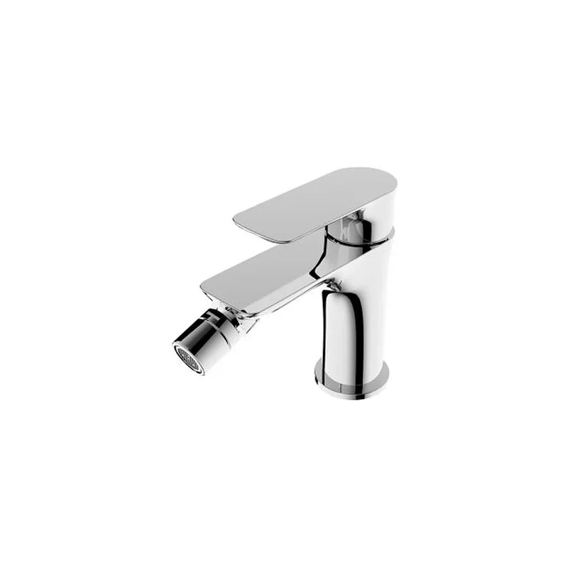 Grifo de Lavabo Monomando Flat Fossil Natura Cromado Brillo