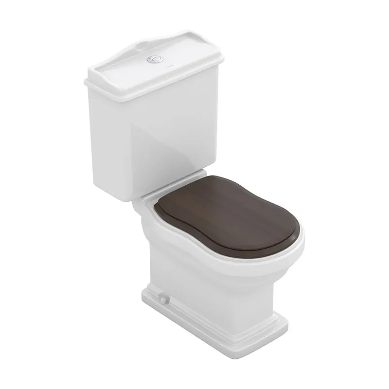 Inodoro Completo de Suelo Atenas Fossil Natura Blanco Brillo