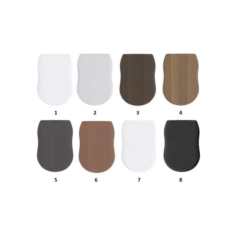 Inodoro Completo de Suelo Atenas Fossil Natura Blanco Brillo